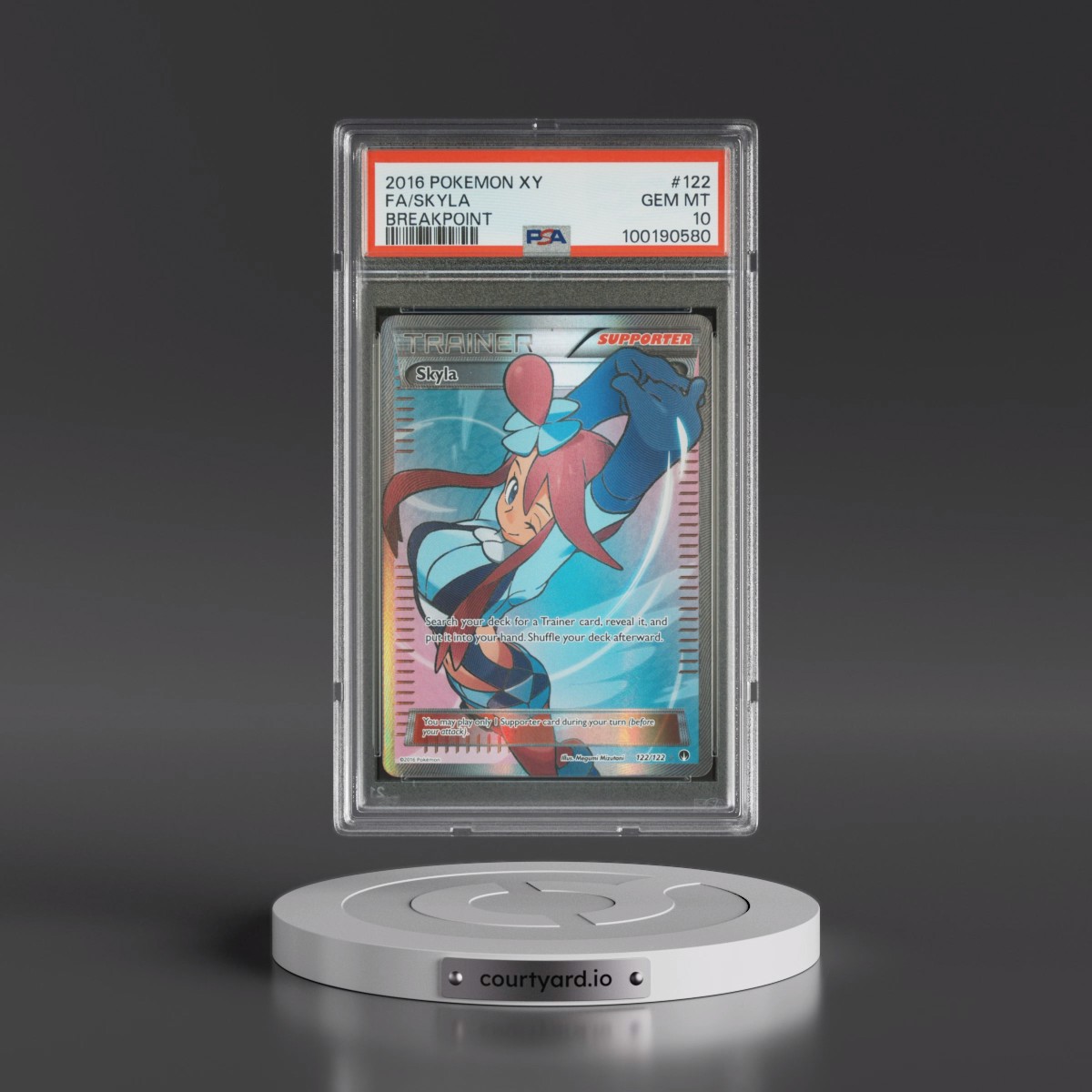 2016 Skyla Full Art - Pokémon Pokémon XY Breakpoint PSA 10 GEM MINT